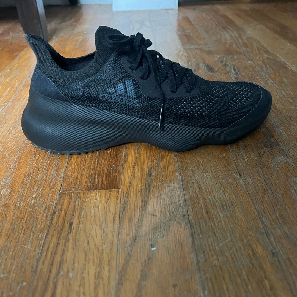 Adidas Triple Black Knit Sneakers